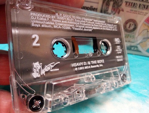 HEAVY D & THE BOYZ "IS IT GOOD TO YOU" 1991 MAXI-SINGLE CASSETTE TAPE ORIGINAL - Picture 7 of 11