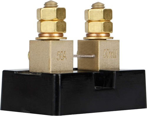 CG 50A 50mV Ampere Resistenza Shunt Corrente DC Elettrica Digitale per - Foto 1 di 7