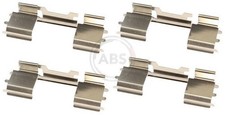 Zubehörsatz Scheibenbremsbelag A.B.S. 1729Q für IVECO CITROËN PEUGEOT FIAT BOXER