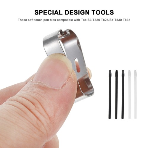1 Set Replacement Touch Stylus Tips Nibs with Tweezer Tool touch stylus tips - Photo 7 sur 12