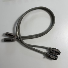 Lot 2 HP 10833A GPIB IEEE-488 Cables 2m Stackable Connectors Test Equipment