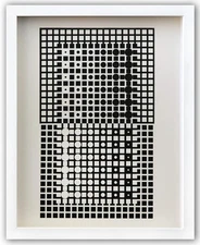 Victor Vasarely- Heliogravure Print "Untitled"