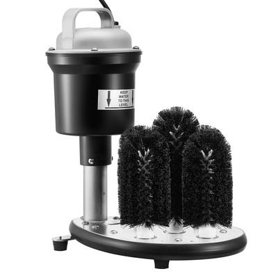 #ad #ad VEVOR Electric Glass Washer 5 Brush Bar Glass Cleaner 1200 Cups H for Wine Glass $237.49