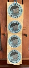 4 Vintage Plaza Hotel Labels Stickers Luggage Travel Ephemera junk journal 4 Vintage Plaza Hotel Labels Stickers Luggage Travel Ephemera junk journal