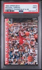 1992 Upper Deck MICHAEL JORDAN In Your Face Slam Dunk 87/88 PSA 9 Card #453
