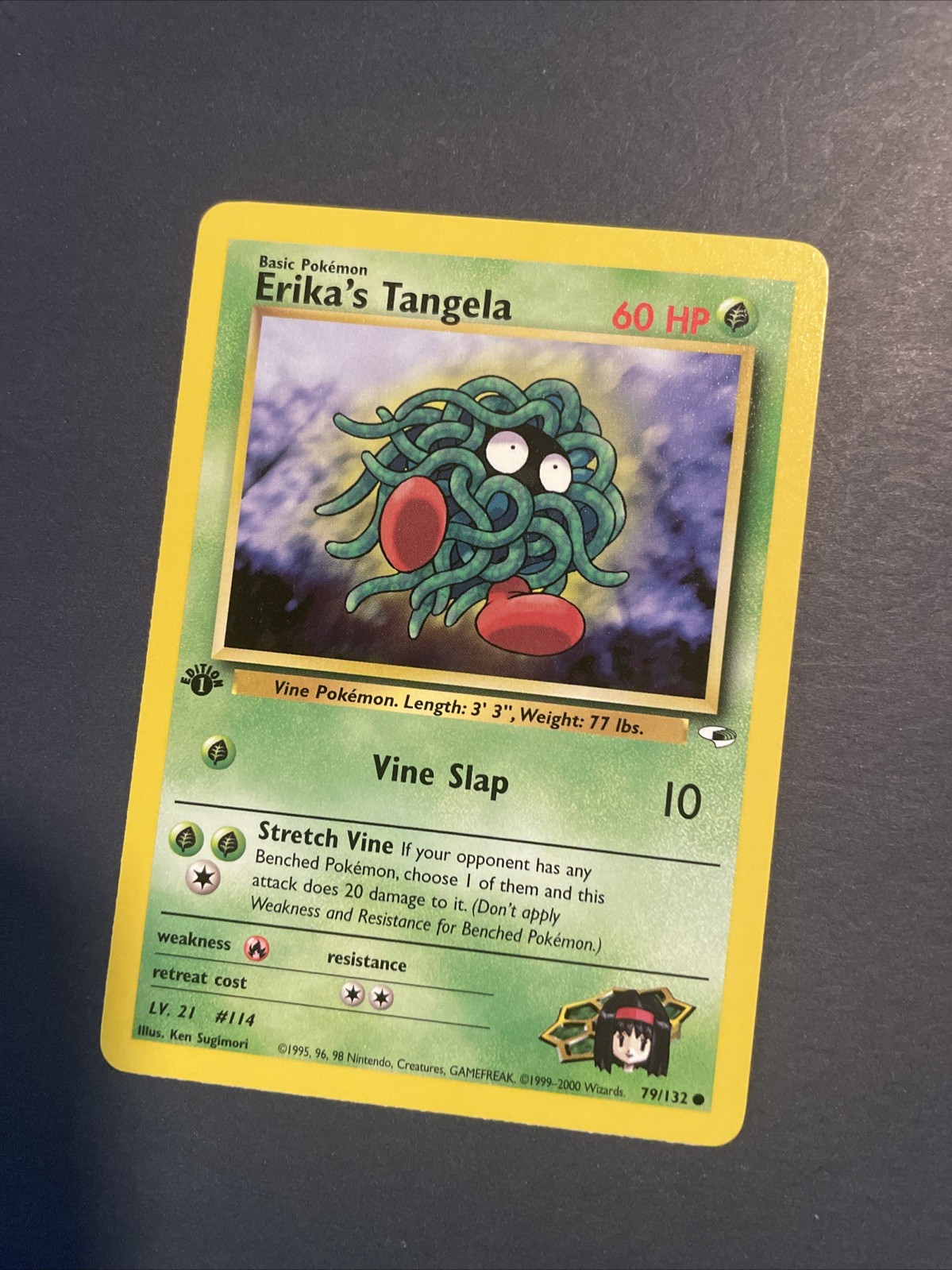 1st Edition Erika’s Tangela 79/132 - Gym Heroes - Near Mint