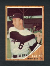 1962 Topps #150 Al Kaline Green Tint - NM-MT Condition - Well centered