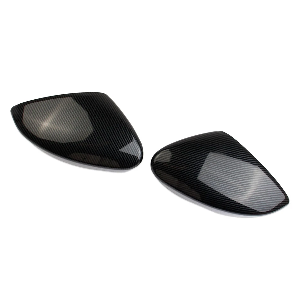 Tampa de espelho de porta lateral externa estilo fibra de carbono acabamento de moldura para Acura MDX - Imagem 3 de 4