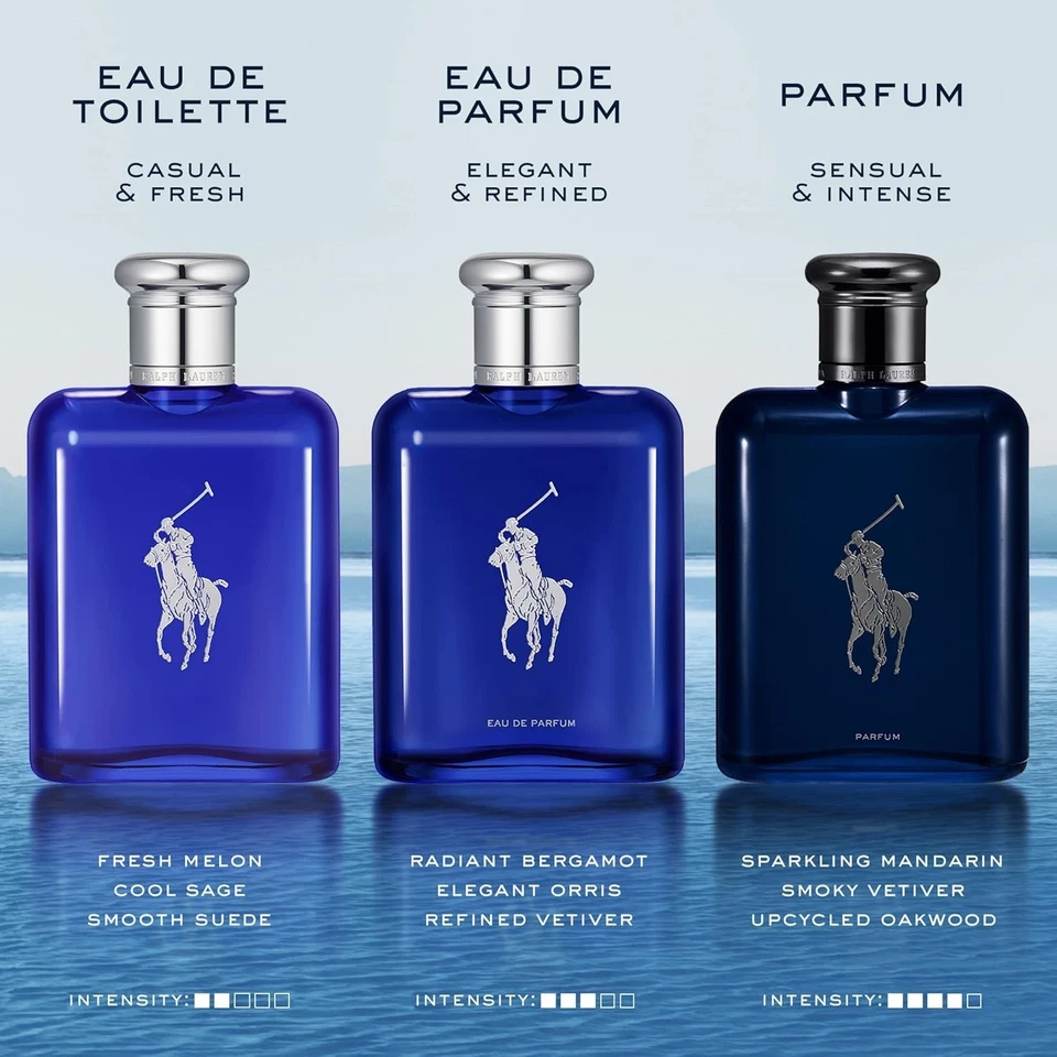 RALPH LAUREN FRAGRANCES - Polo Blue - Eau de Toilette - Men's Cologne - Aquatic - Image 3 of 4