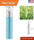 7" Capacity Glass Rain Gauge Replacement Tube for Precise Readings