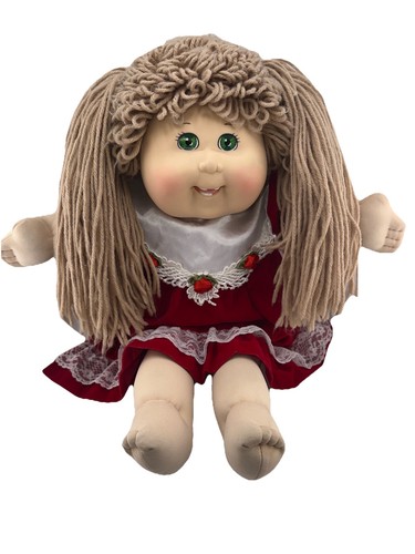 SELTENE Cabbage Patch Babyland exklusive 20 Zoll Puppe mit Garn Haar fehlende Zähne - Bild 4 von 24