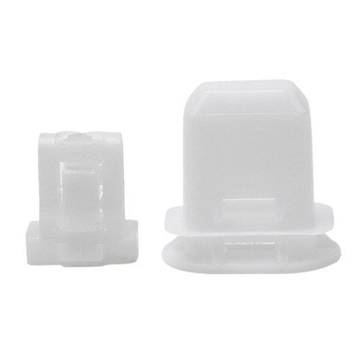Brand New Clip Equipment White 2pcs 72693-12080 Accessories Attachments - Picture 6 of 12