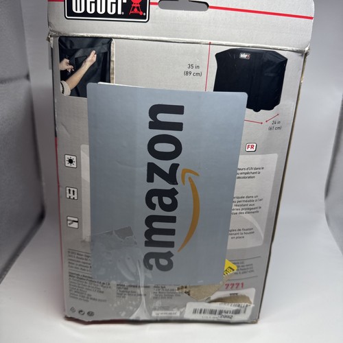 Cubierta de parrilla Weber #7771 Premium para plancha Weber 28" NUEVA caja dañada - Imagen 4 de 5