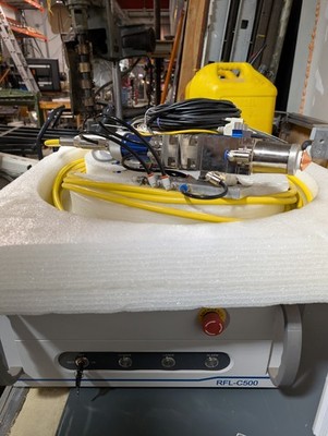 RAYCUS RFL-C500 500W Continuous Fiber Laser Cutter WSX Head & Chiller !Charity!