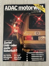 ADAC Motorwelt Dezember 12 1980 B2706 EX Magazin Zeitschrift Prospekt
