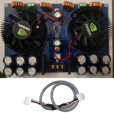 For XH-M258 high power TDA8954TH dual 420W digital audio power amplifier board 