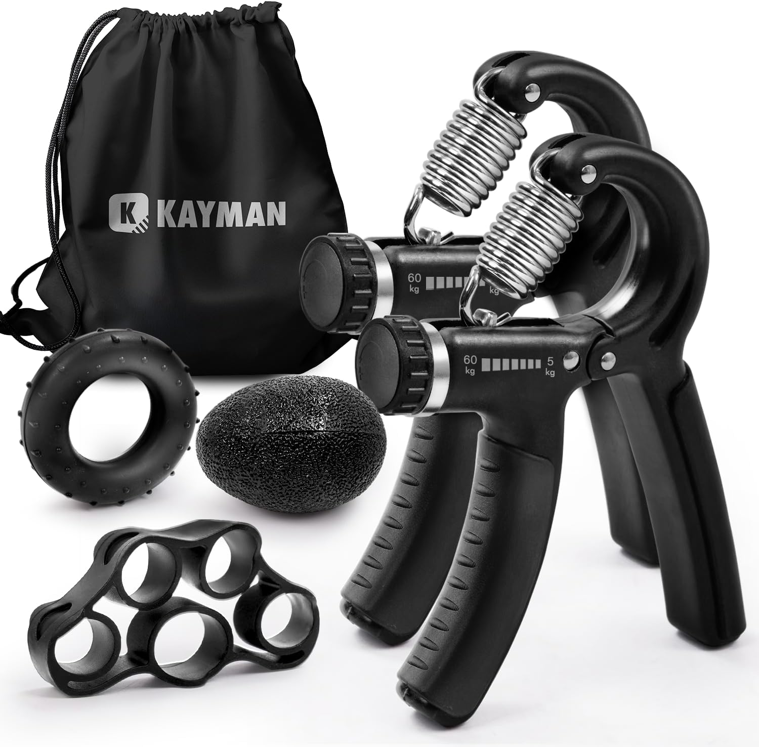 Grip Strengtheners, Adjustable Hand Grips Resistance, Wrist & Forearm Strengthen