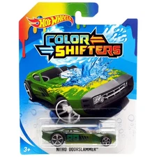 Hot Wheels Color Shifters Nitro Doorslammer 1:64 Scale Color Changing Car