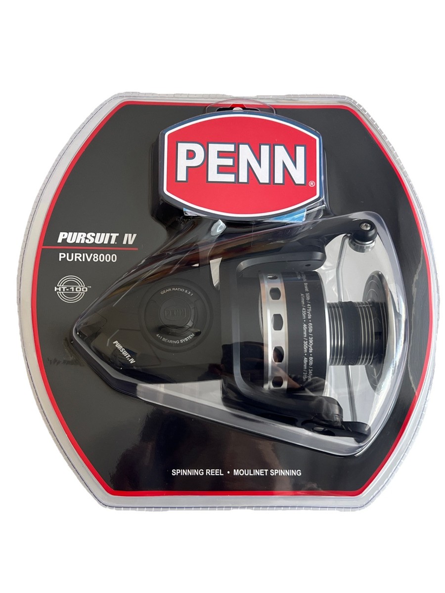 New PENN Pursuit IV 8000 PURIV8000C Spinning Fishing Reels