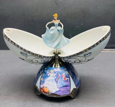 Cinderella Egg Music Box Heirloom Porcelain Musical Egg Collection