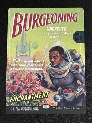 MTG Edge of Eternities Special Guests Burgeoning Borderless 0126 NM Mythic | eBay MTG Edge of Eternities Special Guests Burgeoning Borderless 0126 NM Mythic | eBay