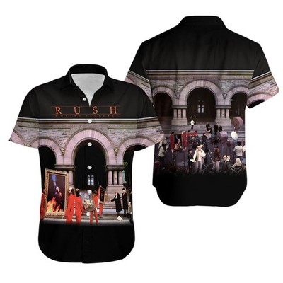 Rock Band Rush Moving Pictures Hawaiian Shirt