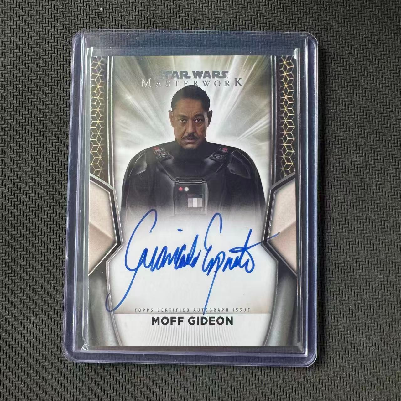 🍣 2025 TOPPS STAR WARS MASTERWORK AUTO GIANCARLO ESPOSITO AS MOFF GIDEON