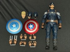 Captain America Stealth Suit MAFEX Action Figure Marvel Collectors Edition