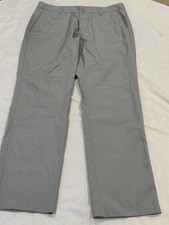 Bonobos Golf Pants Me 32x32 Gray Slim Fit Chino Performance 5 Pocket EUC