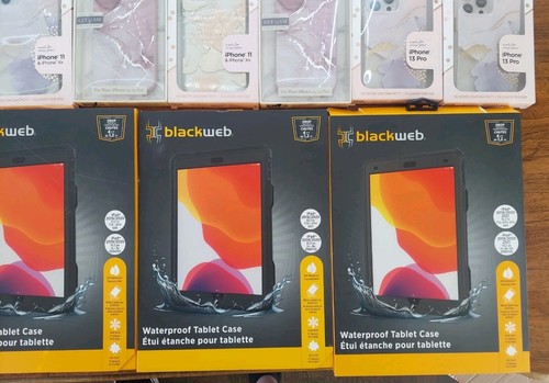 Lot of 41 phone watch tablet cases/accessories for Apple & Android devices - NEW - Photo 9 sur 9