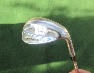 #ad #ad TaylorMade Rac Chrome Lob Wedge 60* 7* Bounce Wedge Flex Steel R H 35.5” NICE $36.99