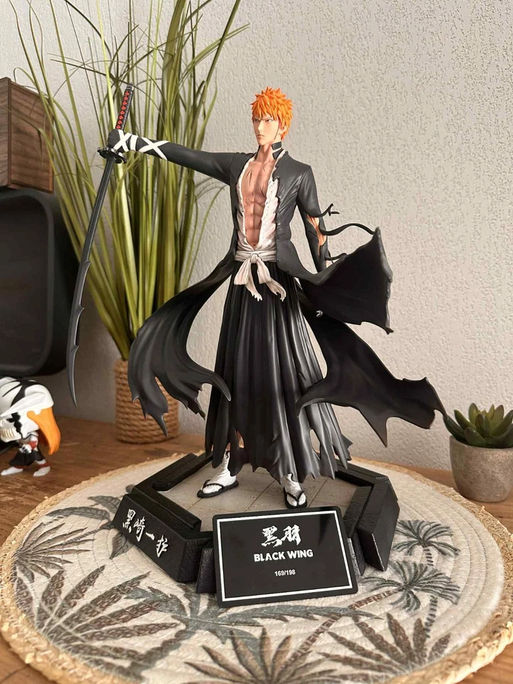 Statue en résine de Bleach BlackWing Studio Kurosaki Ichigo - Photo 3/4