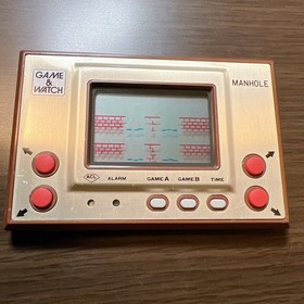 NINTENDO GAME AND & WATCH Manhole 1981 Direct From Japan Very Rare
