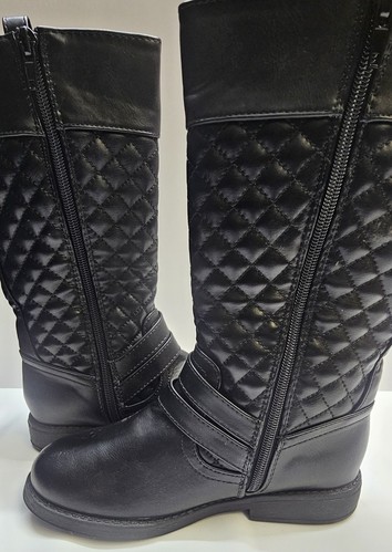 Black Boot Knee High Size 3 - Picture 4 of 11