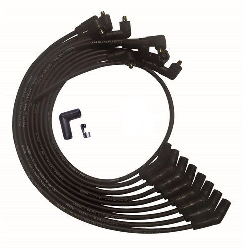 Moroso 51071 Ultra Series Black Spark Plug Ignition Wires Ford 260 289 302 351w