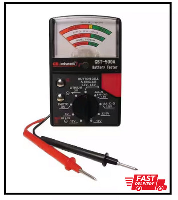 Gardner Bender 1.5V to 22.5V Analog Battery Tester