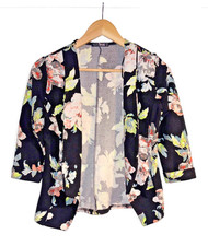 Women's Quiz Floral Dinner Jacket - Size - 8 - Christmas , Party , Dinner Date