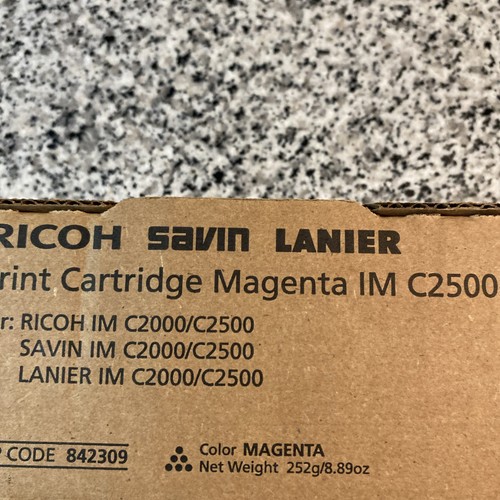 Genuine Ricoh 842309 Magenta IM C2500H Toner Cartridge - Picture 3 of 5