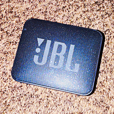 JBL Go Essential Bluetooth Portable Speaker, Black, Rectangular