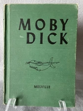 Rare Moby Dick by Herman Melville, Classic,  1949, Laidlaw Brothers publish