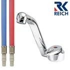 REICH SAMBA 33mm MIXER TAP FLEXIBLE HOSE FOR DOMETIC SMEV CAMPERVAN CARAVAN SINK
