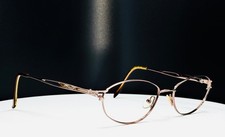 VTG ELIZABETH ARDEN EA-1016-1 Gunmetal Womens Oval Eyeglasses FRAMES ONLY