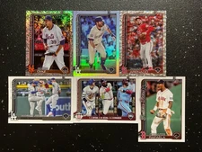 2025 Topps Series 1 Card Lots: Base, Parallels, Rainbow, Silver Crackle (U Pick)