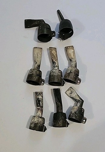 Leister Hot Air Blower Hot Welder Tip Nozzle Lot Of 8