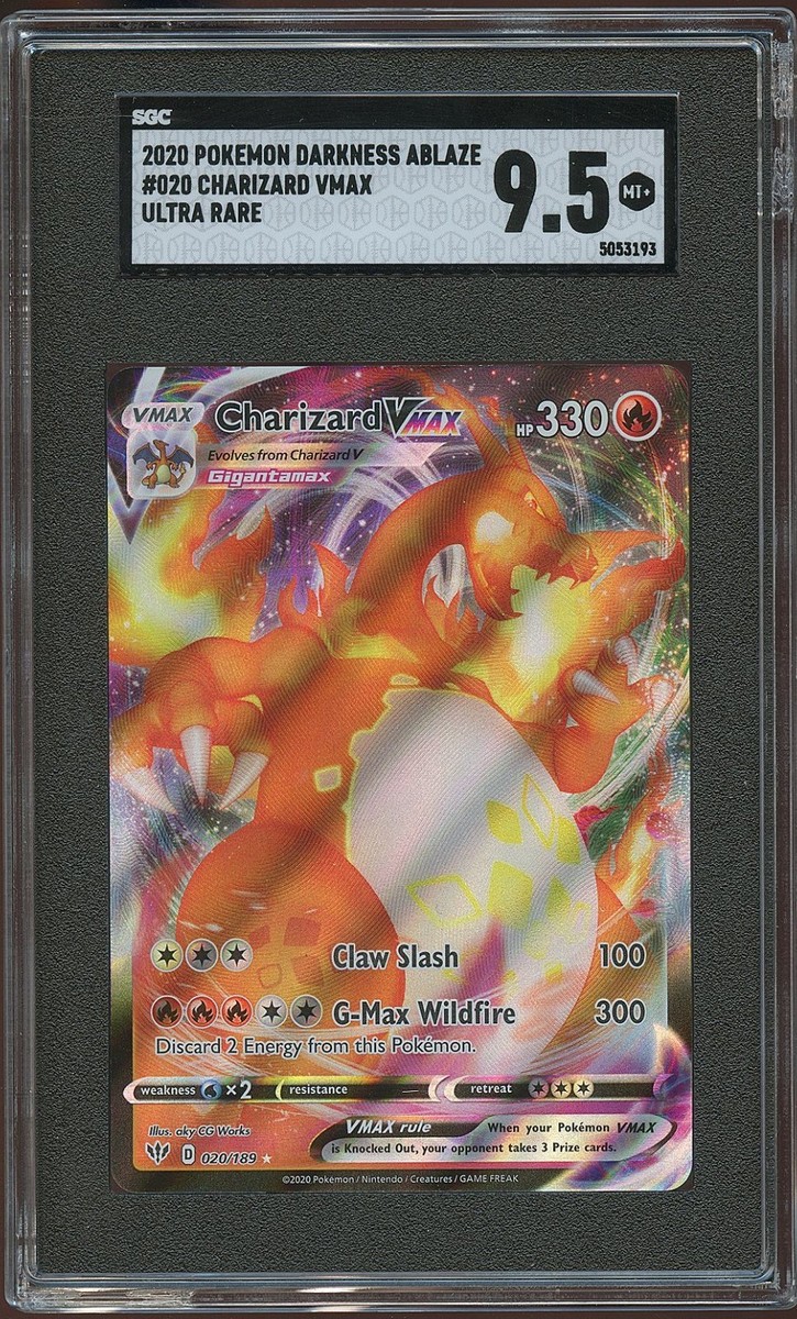 Charizard VMAX 020/189 Swsh03: Darkness Ablaze Holo for sale
