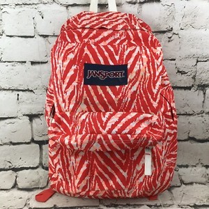 jansport striped backpack