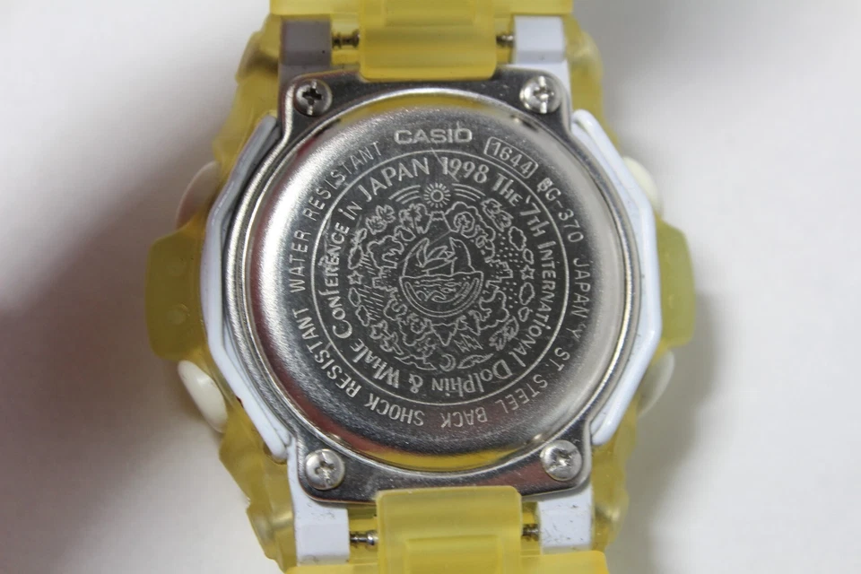 CASIO vintage BABY-G BG-370K International dolphin and whale Conference - Image 3 of 4
