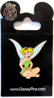 WDW 2002 TINKER BELL RETURN TO NEVERLAND SITTING WITH HER LEGS CROSSED PIN #9863