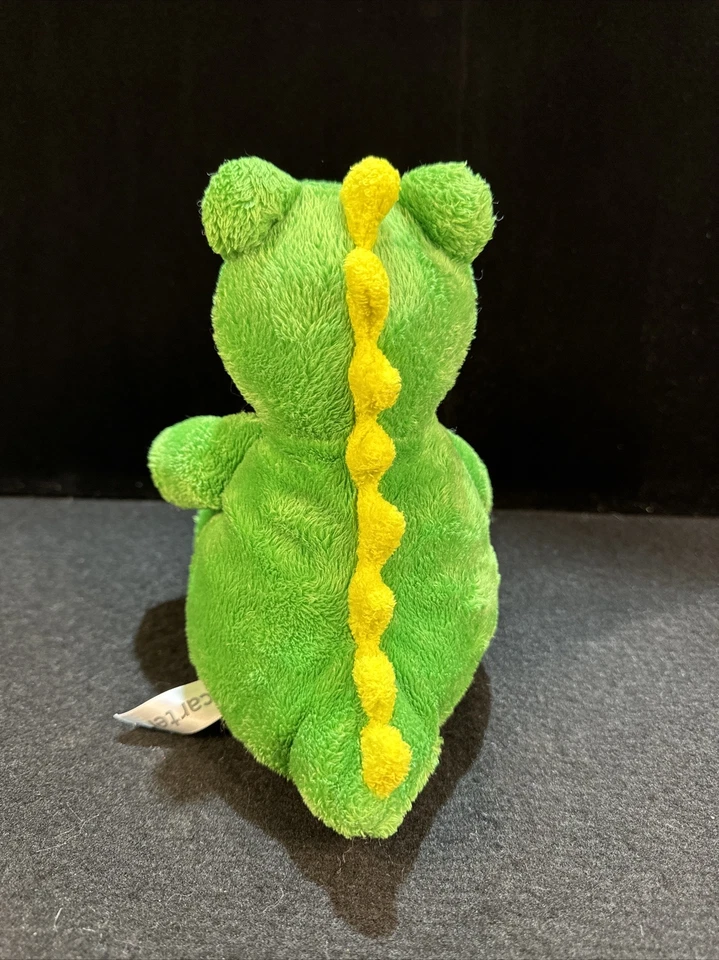 Carter's Green Dragon Dinosaurio Caimán Cocodrilo 8" Peluche Animal Bebé Juguete Foto 4 de 4
