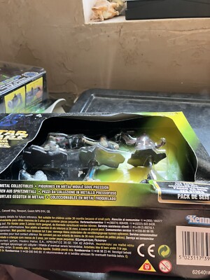 Set 6 Star Wars Die Cast Figuren